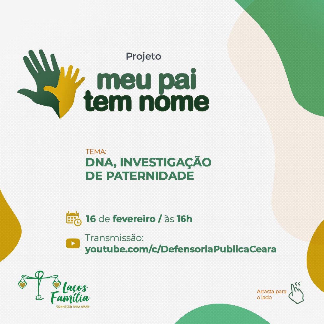 LIVE: DNA, Investigação de Paternidade