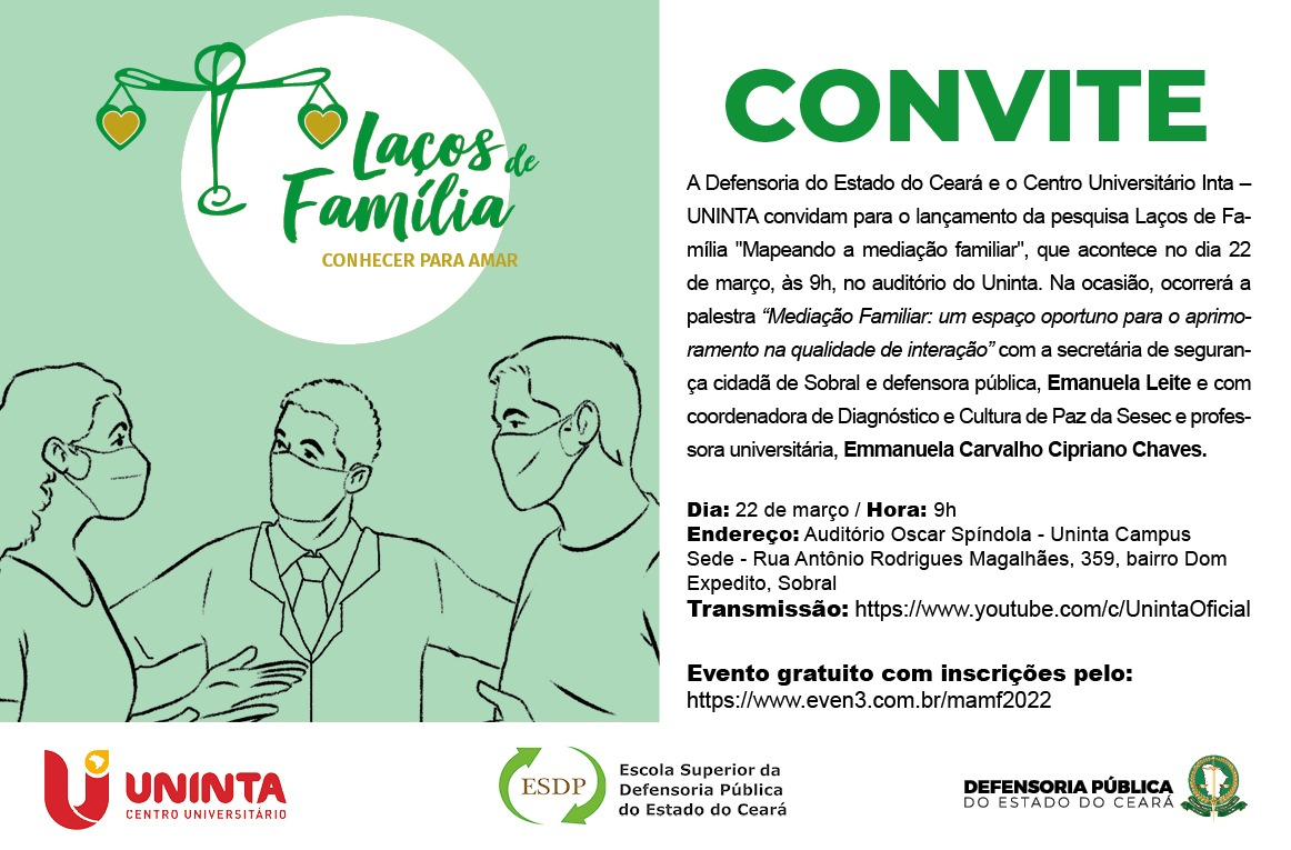 Lançamento da Pesquisa Laços de Família